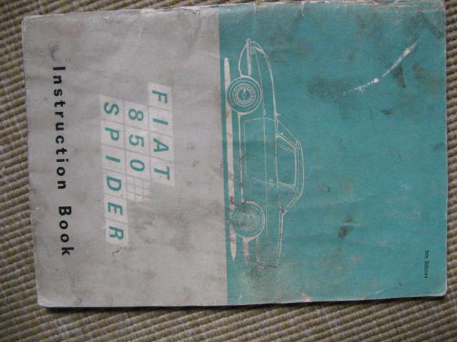 BOEK FIAT 850